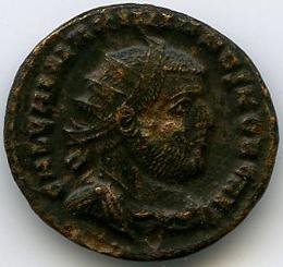 Римская империя · Maximian · Dupondius · II в., аверс, Федеральное государственное бюджетное учреждение культуры "Государственный музей изобразительных искусств имени А.С. Пушкина"