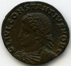 аверс Римская империя · Constantius Gallus · III в.