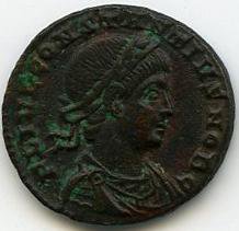 Римская империя · Constantius Gallus · III в., аверс, Федеральное государственное бюджетное учреждение культуры "Государственный музей изобразительных искусств имени А.С. Пушкина"