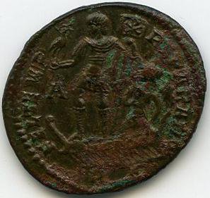 Римская империя · Constans · III в., реверс, Федеральное государственное бюджетное учреждение культуры "Государственный музей изобразительных искусств имени А.С. Пушкина"