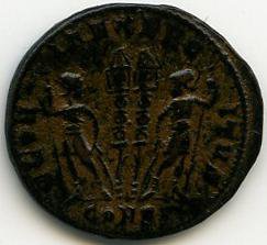 Римская империя · Constantius Gallus · III в., реверс, Федеральное государственное бюджетное учреждение культуры "Государственный музей изобразительных искусств имени А.С. Пушкина"
