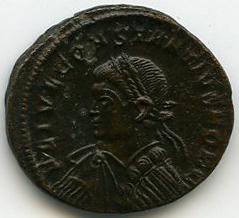 Римская империя · Constantius Gallus · III в., аверс, Федеральное государственное бюджетное учреждение культуры "Государственный музей изобразительных искусств имени А.С. Пушкина"