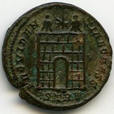 Римская империя · Constantius Gallus · III в., реверс, Федеральное государственное бюджетное учреждение культуры "Государственный музей изобразительных искусств имени А.С. Пушкина"