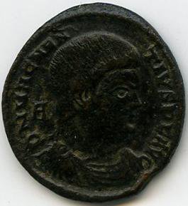 Римская империя · Magnentius · III в., аверс, Федеральное государственное бюджетное учреждение культуры "Государственный музей изобразительных искусств имени А.С. Пушкина"