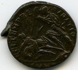 Римская империя · Constantius Gallus · III в., реверс, Федеральное государственное бюджетное учреждение культуры "Государственный музей изобразительных искусств имени А.С. Пушкина"