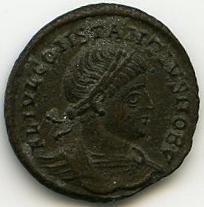 Римская империя · Constantius Gallus · III в., аверс, Федеральное государственное бюджетное учреждение культуры "Государственный музей изобразительных искусств имени А.С. Пушкина"