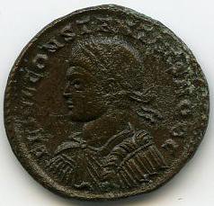 Римская империя · Constantius Gallus · III в., аверс, Федеральное государственное бюджетное учреждение культуры "Государственный музей изобразительных искусств имени А.С. Пушкина"
