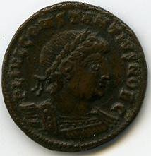 Римская империя · Constantius Gallus · III в., аверс, Федеральное государственное бюджетное учреждение культуры "Государственный музей изобразительных искусств имени А.С. Пушкина"