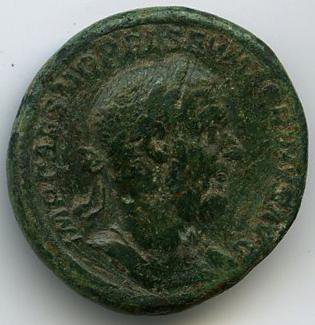 аверс Римская империя · Macrinus · II в.