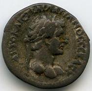Римская империя · Hadrian · Hemidrachm · I в., аверс, Федеральное государственное бюджетное учреждение культуры "Государственный музей изобразительных искусств имени А.С. Пушкина"