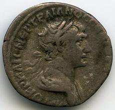 аверс Римская империя · Trajan · Drachma · I в.