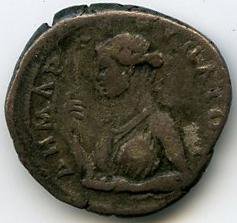 Римская империя · Trajan · Drachma · I в., реверс, Федеральное государственное бюджетное учреждение культуры "Государственный музей изобразительных искусств имени А.С. Пушкина"