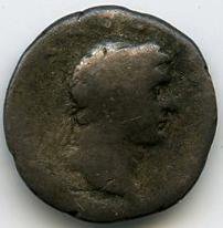 Римская империя · Trajan · Drachma · I в., аверс, Федеральное государственное бюджетное учреждение культуры "Государственный музей изобразительных искусств имени А.С. Пушкина"
