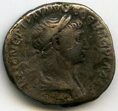 Римская империя · Trajan · Drachma · I в., аверс, Федеральное государственное бюджетное учреждение культуры "Государственный музей изобразительных искусств имени А.С. Пушкина"