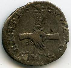 Римская империя · Trajan · Drachma · I в., реверс, Федеральное государственное бюджетное учреждение культуры "Государственный музей изобразительных искусств имени А.С. Пушкина"