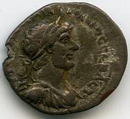 Римская империя · Hadrian · Hemidrachm · I в., аверс, Федеральное государственное бюджетное учреждение культуры "Государственный музей изобразительных искусств имени А.С. Пушкина"