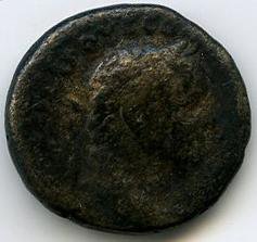 Римская империя · Vespasian · Didrachm · I в., аверс, Федеральное государственное бюджетное учреждение культуры "Государственный музей изобразительных искусств имени А.С. Пушкина"