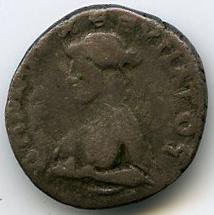 Римская империя · Trajan · Drachma · I в., реверс, Федеральное государственное бюджетное учреждение культуры "Государственный музей изобразительных искусств имени А.С. Пушкина"