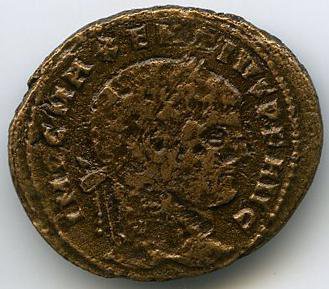аверс Римская империя · Maxentius · III в.