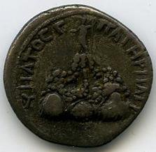 Римская империя · Hadrian · Drachma · I в., реверс, Федеральное государственное бюджетное учреждение культуры "Государственный музей изобразительных искусств имени А.С. Пушкина"