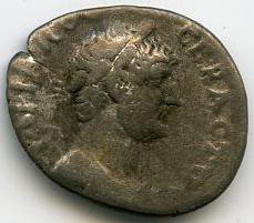 Римская империя · Hadrian · Drachma · I в., аверс, Федеральное государственное бюджетное учреждение культуры "Государственный музей изобразительных искусств имени А.С. Пушкина"