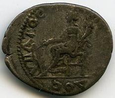 Римская империя · Hadrian · Drachma · I в., реверс, Федеральное государственное бюджетное учреждение культуры "Государственный музей изобразительных искусств имени А.С. Пушкина"