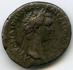 Римская империя · Nerva · Didrachm · I в., аверс, Федеральное государственное бюджетное учреждение культуры "Государственный музей изобразительных искусств имени А.С. Пушкина"