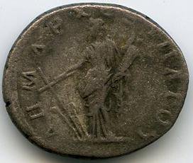 Римская империя · Trajan · Didrachm · I в., реверс, Федеральное государственное бюджетное учреждение культуры "Государственный музей изобразительных искусств имени А.С. Пушкина"