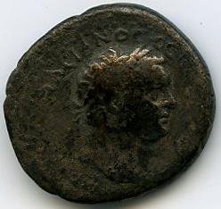 Римская империя · Vespasian · Didrachm · I в., аверс, Федеральное государственное бюджетное учреждение культуры "Государственный музей изобразительных искусств имени А.С. Пушкина"
