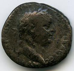 Римская империя · Vespasian · Didrachm · I в., реверс, Федеральное государственное бюджетное учреждение культуры "Государственный музей изобразительных искусств имени А.С. Пушкина"