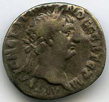 Римская империя · Trajan · Drachma · I в., аверс, Федеральное государственное бюджетное учреждение культуры "Государственный музей изобразительных искусств имени А.С. Пушкина"