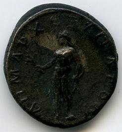 Римская империя · Trajan · Didrachm · I в., реверс, Федеральное государственное бюджетное учреждение культуры "Государственный музей изобразительных искусств имени А.С. Пушкина"