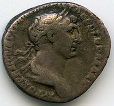 Римская империя · Trajan · Drachma · I в., аверс, Федеральное государственное бюджетное учреждение культуры "Государственный музей изобразительных искусств имени А.С. Пушкина"