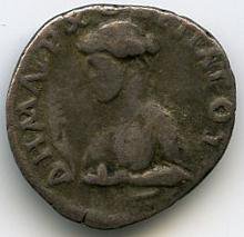 Римская империя · Trajan · Drachma · I в., реверс, Федеральное государственное бюджетное учреждение культуры "Государственный музей изобразительных искусств имени А.С. Пушкина"