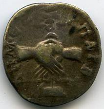 Римская империя · Trajan · Drachma · I в., реверс, Федеральное государственное бюджетное учреждение культуры "Государственный музей изобразительных искусств имени А.С. Пушкина"