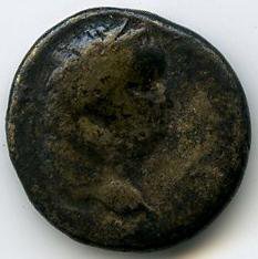 Римская империя · Vespasian · Didrachm · I в., аверс, Федеральное государственное бюджетное учреждение культуры "Государственный музей изобразительных искусств имени А.С. Пушкина"