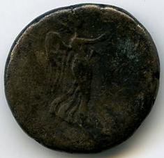 Римская империя · Vespasian · Didrachm · I в., реверс, Федеральное государственное бюджетное учреждение культуры "Государственный музей изобразительных искусств имени А.С. Пушкина"