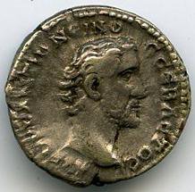 Римская империя · Antoninus Pius · Drachma · I в., аверс, Федеральное государственное бюджетное учреждение культуры "Государственный музей изобразительных искусств имени А.С. Пушкина"