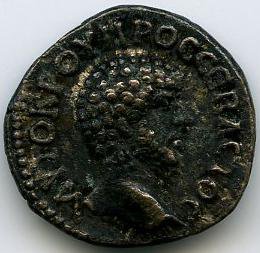 Римская империя · Marcus Aurelius · Didrachm · I в., аверс, Федеральное государственное бюджетное учреждение культуры "Государственный музей изобразительных искусств имени А.С. Пушкина"