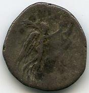 Римская империя · Hadrian · Hemidrachm · I в., реверс, Федеральное государственное бюджетное учреждение культуры "Государственный музей изобразительных искусств имени А.С. Пушкина"