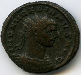 аверс Римская империя · Aurelian · II в.