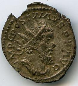 Римская империя · Postumus · Antoninianus · II в., аверс, Федеральное государственное бюджетное учреждение культуры "Государственный музей изобразительных искусств имени А.С. Пушкина"