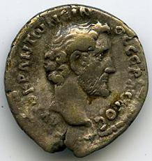 Римская империя · Antoninus Pius · Drachma · I в., аверс, Федеральное государственное бюджетное учреждение культуры "Государственный музей изобразительных искусств имени А.С. Пушкина"
