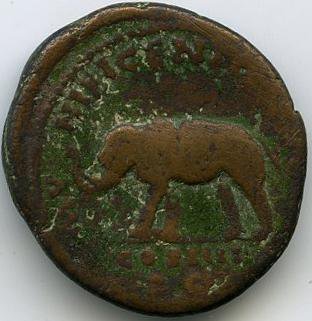 реверс Римская империя · Antoninus Pius · As · I в.