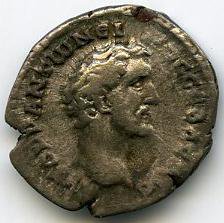 Римская империя · Antoninus Pius · Drachma · I в., аверс, Федеральное государственное бюджетное учреждение культуры "Государственный музей изобразительных искусств имени А.С. Пушкина"