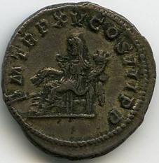 Римская империя · Caracalla · Denarius · II в., реверс, Федеральное государственное бюджетное учреждение культуры "Государственный музей изобразительных искусств имени А.С. Пушкина"