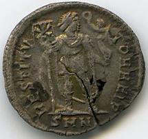 реверс Римская империя · Siliqua · III в.