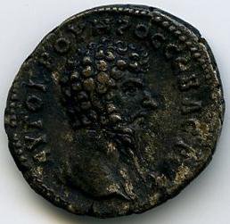 Римская империя · Marcus Aurelius · Didrachm · I в., аверс, Федеральное государственное бюджетное учреждение культуры "Государственный музей изобразительных искусств имени А.С. Пушкина"