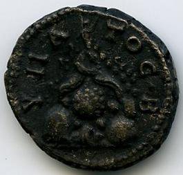 Римская империя · Marcus Aurelius · Didrachm · I в., реверс, Федеральное государственное бюджетное учреждение культуры "Государственный музей изобразительных искусств имени А.С. Пушкина"