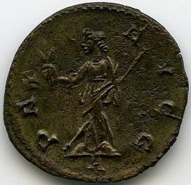 Римская империя · Maximian · Antoninianus · II в., реверс, Федеральное государственное бюджетное учреждение культуры "Государственный музей изобразительных искусств имени А.С. Пушкина"